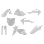 Acerbis Full Plastic Kit White