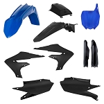 Acerbis Full Plastic Kit With Tank Cover Blue/Black