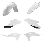 Acerbis Replica Plastic Kit White/Black  