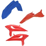 Acerbis Replica Plastic Kit Blue/Red  