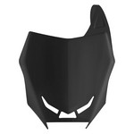Acerbis Front Number Plate Black