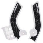 Acerbis X-Grip Frame Guards White/Black