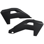 UFO Radiator Scoops Black
