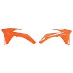 UFO Radiator Scoops KTM Orange